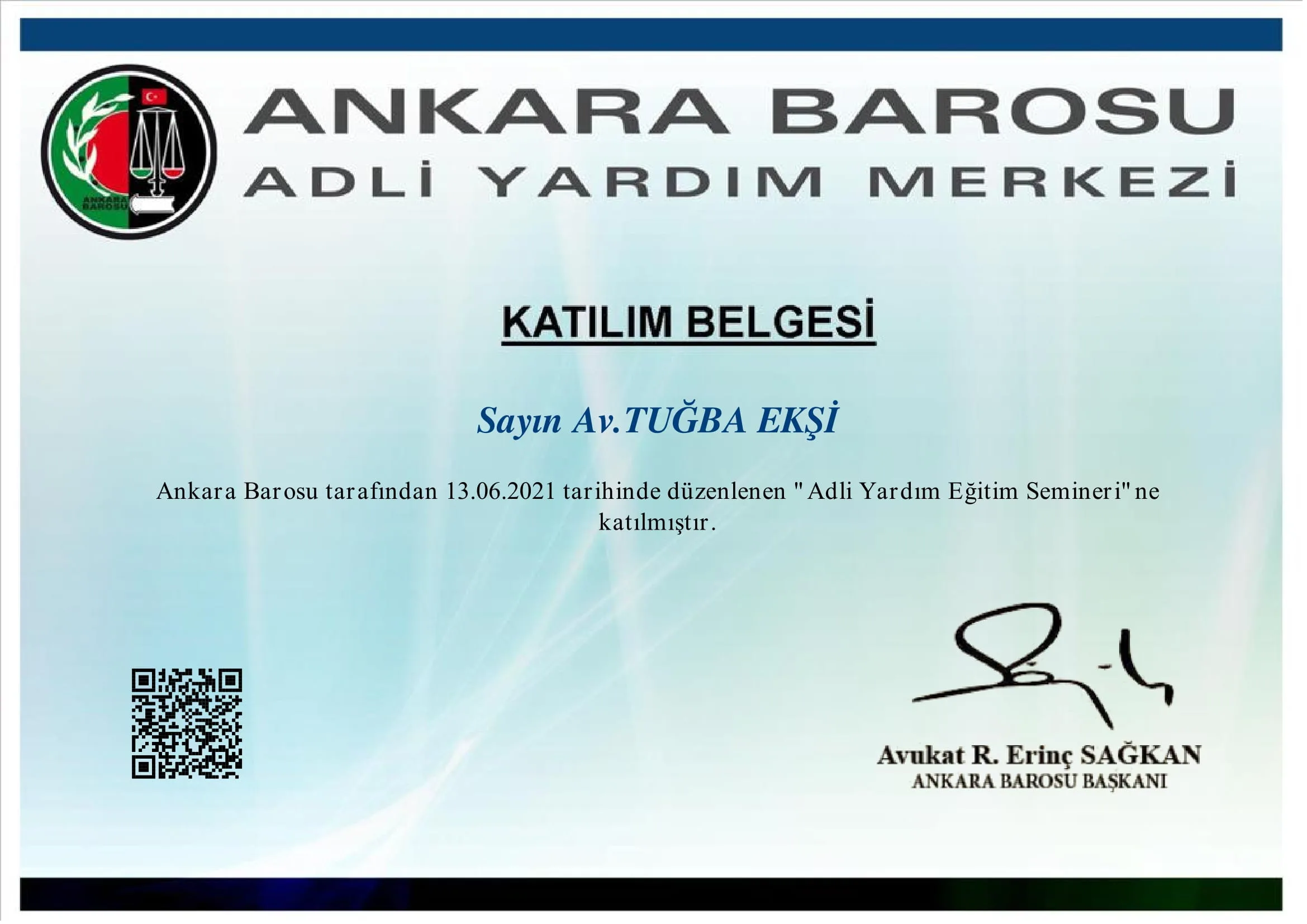 Katılım Belgesi 29
